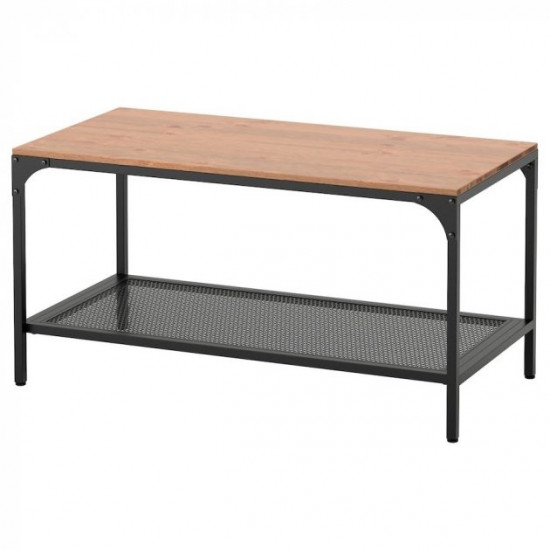 Журнальний столик IKEA FJALLBO 90 х 46 см чорний (703.354.86) Журнальний столик IKEA FJALLBO 90 х 46 см чорний (703.354.86)