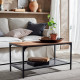 Журнальний столик IKEA FJALLBO 90 х 46 см чорний (703.354.86) Журнальний столик IKEA FJALLBO 90 х 46 см чорний (703.354.86)