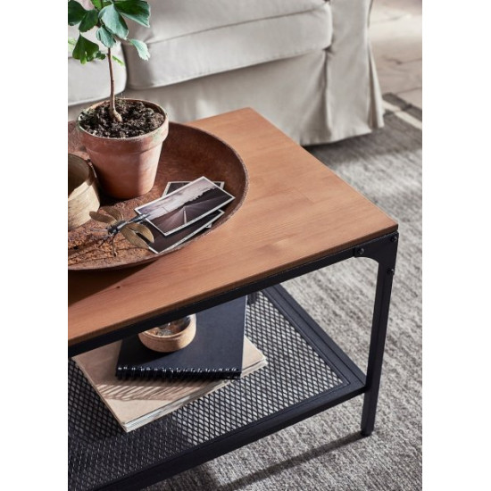 Журнальний столик IKEA FJALLBO 90 х 46 см чорний (703.354.86) Журнальний столик IKEA FJALLBO 90 х 46 см чорний (703.354.86)