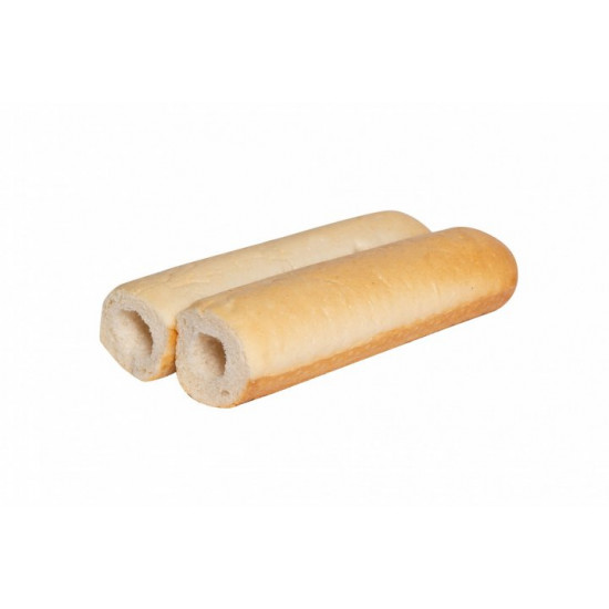 Bun for French hot dog ROMA 65 g (24 packs, 2 pcs/box) Bun for French hot dog ROMA 65 g (24 packs, 2 pcs/box)