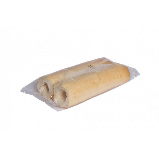 Bun for French hot dog ROMA 65 g (24 packs, 2 pcs/box) Bun for French hot dog ROMA 65 g (24 packs, 2 pcs/box)