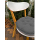 Chair cushion / stool round Cedar in Lebanon Rainbow Series 40x40x5 Gray (3300/26) Chair cushion / stool round Cedar in Lebanon Rainbow Series 40x40x5 Gray (3300/26)