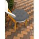 Chair cushion / stool round Cedar in Lebanon Rainbow Series 40x40x5 Gray (3300/26) Chair cushion / stool round Cedar in Lebanon Rainbow Series 40x40x5 Gray (3300/26)