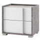 Bedroom set made of chipboard 6D Alexa 6994x2062x2205 mm industrial/white World of Furniture Bedroom set made of chipboard 6D Alexa 6994x2062x2205 mm industrial/white World of Furniture