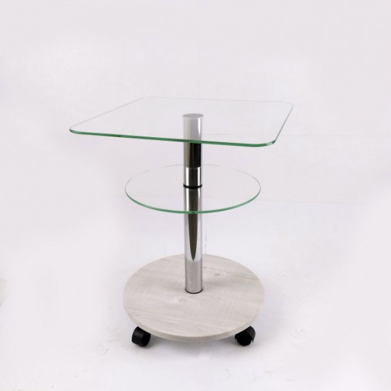 Coffee table Commus Bravo Light400 Kv6 clear-sosnak-chr50 Coffee table Commus Bravo Light400 Kv6 clear-sosnak-chr50