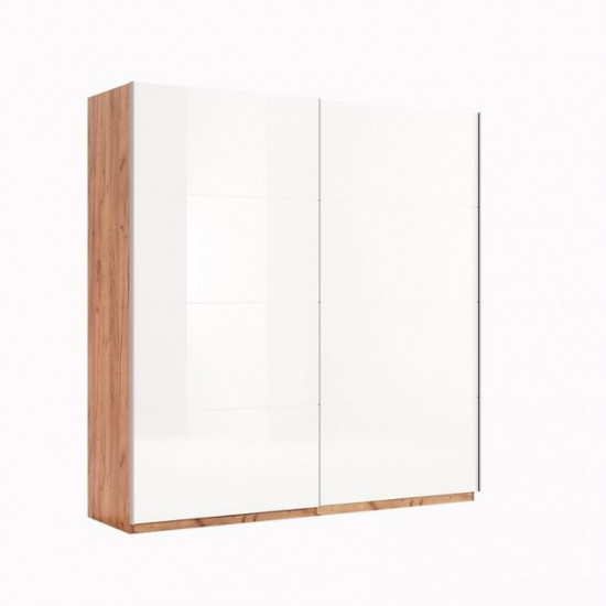 Sliding wardrobe Miro-Mark Niki 2.0 m. hi-tech minimalism Gloss white (54231) Sliding wardrobe Miro-Mark Niki 2.0 m. hi-tech minimalism Gloss white (54231)
