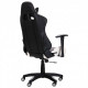 Gaming chair AMF VR Racer Blade black/white (Tilt mechanism/plastic/PU leatherette) (515280)