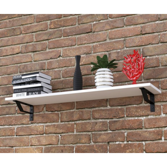 Полиця PL-6-16 Loft Design Німфея Альба 92 см Полиця PL-6-16 Loft Design Німфея Альба 92 см