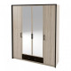 Bedroom set Scarlet 1 Sokme Sonoma Oak + Wenge magic (double bed 160x200/4D wardrobe) Bedroom set Scarlet 1 Sokme Sonoma Oak + Wenge magic (double bed 160x200/4D wardrobe)