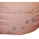 Frameless chair-pear bag sportkreslo Cat eco leather size L 95*115cm pink Frameless chair-pear bag sportkreslo Cat eco leather size L 95*115cm pink