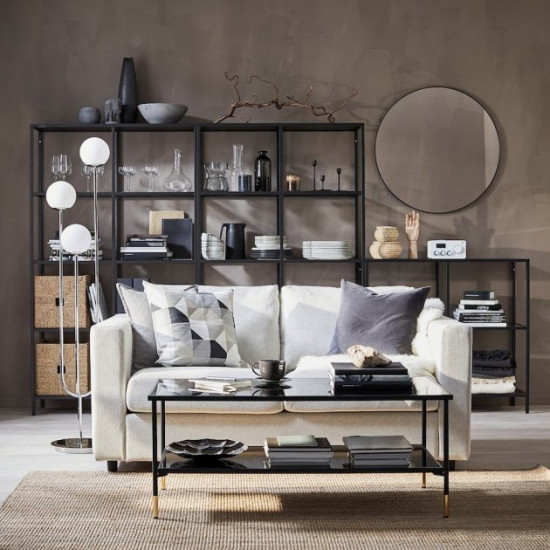 Журнальний столик IKEA ASPEROD 115 х 58 см чорний (004.618.88) Журнальний столик IKEA ASPEROD 115 х 58 см чорний (004.618.88)