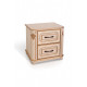 Bedside table for the bedroom Stefania Mix Furniture Ivory with patina (natural wood) Bedside table for the bedroom Stefania Mix Furniture Ivory with patina (natural wood)