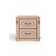 Bedside table for the bedroom Stefania Mix Furniture Ivory with patina (natural wood) Bedside table for the bedroom Stefania Mix Furniture Ivory with patina (natural wood)