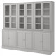  Сервант IKEA HAVSTA 243х47х212 см сірий (992.659.68)