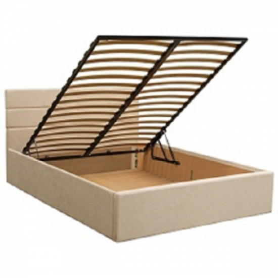 Double bed with soft headboard 160x200 with lifting mechanism and base Dune Mix Furniture Double bed with soft headboard 160x200 with lifting mechanism and base Dune Mix Furniture