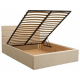 Double bed with soft headboard 160x200 with lifting mechanism and base Dune Mix Furniture Double bed with soft headboard 160x200 with lifting mechanism and base Dune Mix Furniture