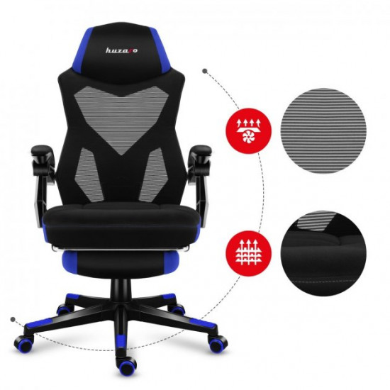 Ігрове комп'ютерне крісло HUZARO COMBAT 3.0 Blue Ігрове комп'ютерне крісло HUZARO COMBAT 3.0 Blue