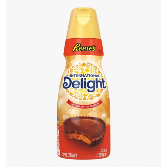 Вершки Reese's Peanut Butter International Delight Coffee Creamer 946g Вершки Reese's Peanut Butter International Delight Coffee Creamer 946g