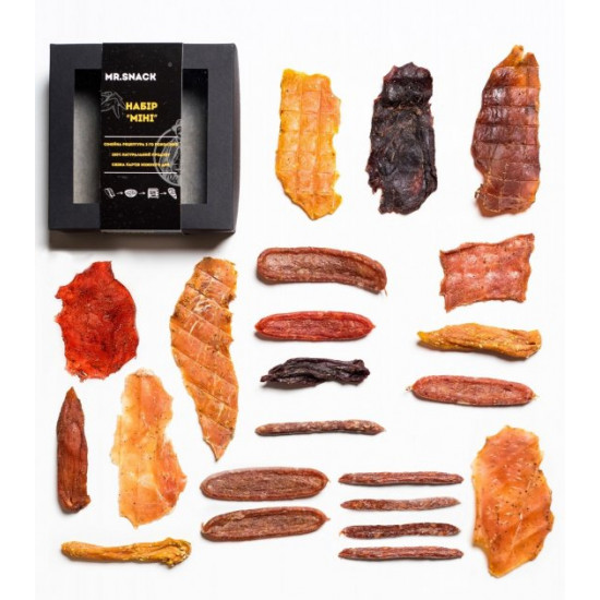 Set of meat snacks MrSnack tasting Mini 525g Set of meat snacks MrSnack tasting Mini 525g