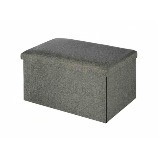 Тумба-пуф раскладной Stenson R88094 40х25х25см серый Тумба-пуф раскладной Stenson R88094 40х25х25см серый