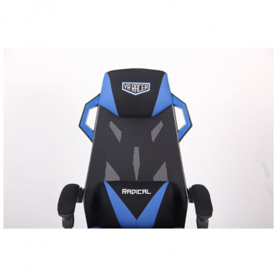 Крісло геймерське AMF VR Racer Radical Garrus чорний/синій Крісло геймерське AMF VR Racer Radical Garrus чорний/синій