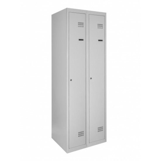 Шкаф хозяйственный металлический LEVMETAL ШГМ 7/40/2 (180х80х50) Шкаф хозяйственный металлический LEVMETAL ШГМ 7/40/2 (180х80х50)