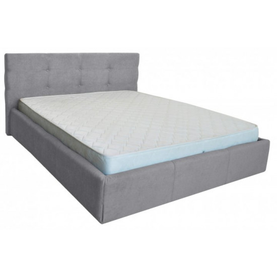 Кровать Manchester Standart 120 х 190 см Мисти Grey Серая Кровать Manchester Standart 120 х 190 см Мисти Grey Серая