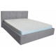 Кровать Manchester Standart 120 х 190 см Мисти Grey Серая Кровать Manchester Standart 120 х 190 см Мисти Grey Серая