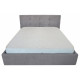 Кровать Manchester Standart 120 х 190 см Мисти Grey Серая Кровать Manchester Standart 120 х 190 см Мисти Grey Серая