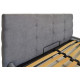 Кровать Manchester Standart 120 х 190 см Мисти Grey Серая Кровать Manchester Standart 120 х 190 см Мисти Grey Серая