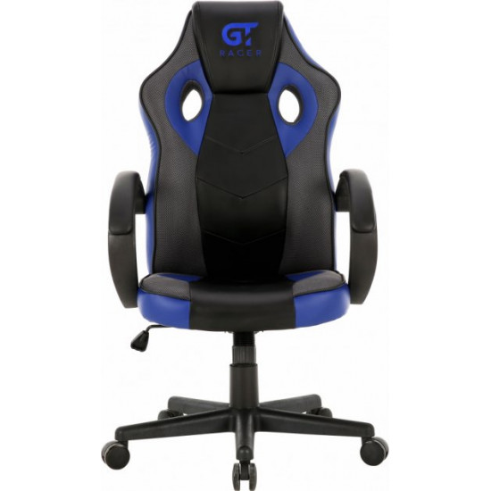 Крісло для геймерів GT RACER X-2752 Black/Blue Крісло для геймерів GT RACER X-2752 Black/Blue