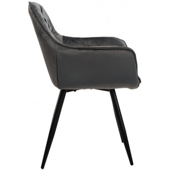 Chair Vetro Mebel M-65 Gray (M-65-gray) Chair Vetro Mebel M-65 Gray (M-65-gray)