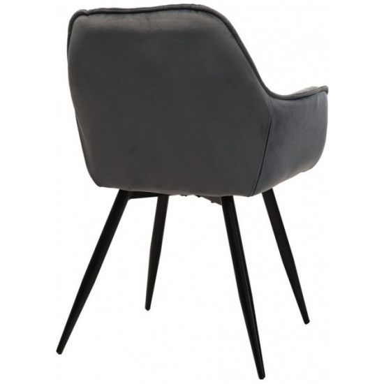 Chair Vetro Mebel M-65 Gray (M-65-gray) Chair Vetro Mebel M-65 Gray (M-65-gray)