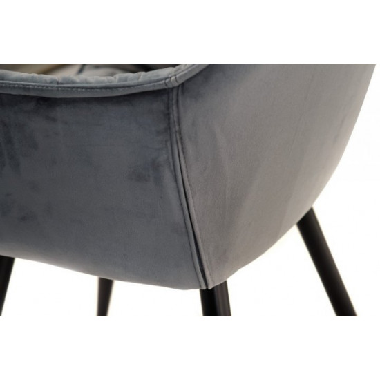 Chair Vetro Mebel M-65 Gray (M-65-gray) Chair Vetro Mebel M-65 Gray (M-65-gray)