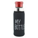 Стеклянная бутылка My Bottle 420 мл с ситечком для заварки Оригинал красный Стеклянная бутылка My Bottle 420 мл с ситечком для заварки Оригинал красный