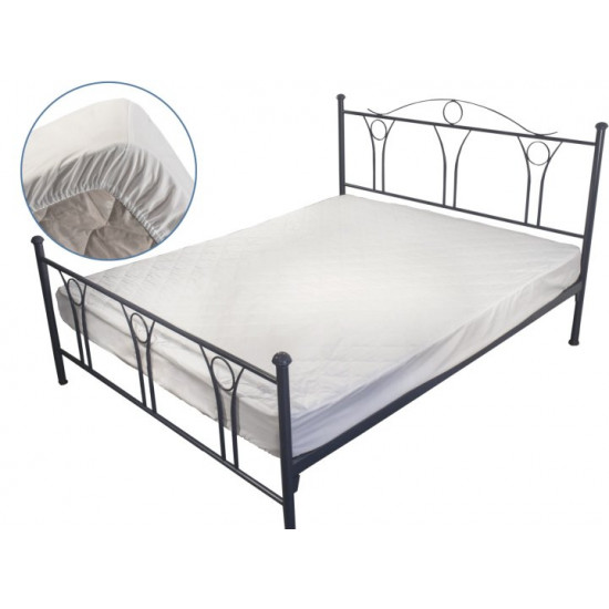 Silicone fleece mattress cover with sides 90x200 cm (843.52SV1U) Silicone fleece mattress cover with sides 90x200 cm (843.52SV1U)