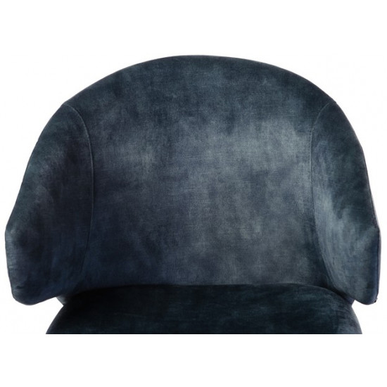 Chair Vetro Mebel M-37 Blue pearl (M-37-blue) Chair Vetro Mebel M-37 Blue pearl (M-37-blue)