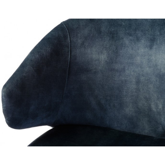 Chair Vetro Mebel M-37 Blue pearl (M-37-blue) Chair Vetro Mebel M-37 Blue pearl (M-37-blue)