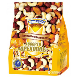 Ассорти Ореховое SantaVita Полезная коллекция 200 г (4820061501300)