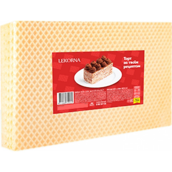 Packaging of LEKORNA wafer sheets Family 150 g x 20 pcs (4820143330651) Packaging of LEKORNA wafer sheets Family 150 g x 20 pcs (4820143330651)