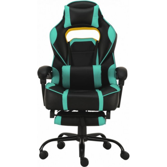 Крісло для геймерів GT RACER X-2748 Black/Mint