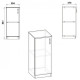Office cabinet KSh-18 Companit Wenge dark Office cabinet KSh-18 Companit Wenge dark