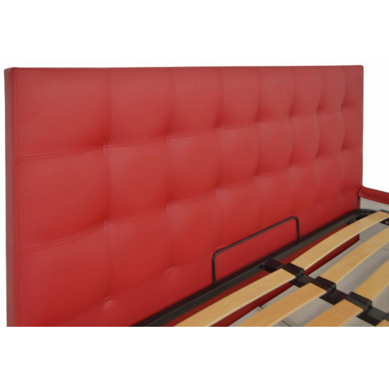 Кровать Chester Standart 120 х 200 см Fly 2210 Красная Кровать Chester Standart 120 х 200 см Fly 2210 Красная
