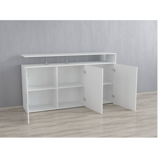 Тв тумба Nellie Ш 1600 / В 916 / Г 350 Білий-Дуб сонома Тв тумба Nellie Ш 1600 / В 916 / Г 350 Білий-Дуб сонома