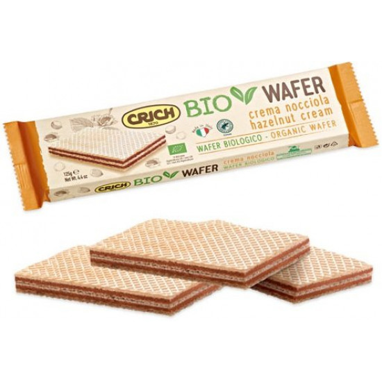 Crich waffles with organic hazelnuts 125 g (8008620053019) Crich waffles with organic hazelnuts 125 g (8008620053019)