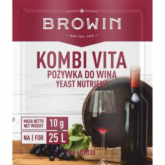 Nutrient for wine yeast Kombi Vita 10g, BROWIN Nutrient for wine yeast Kombi Vita 10g, BROWIN