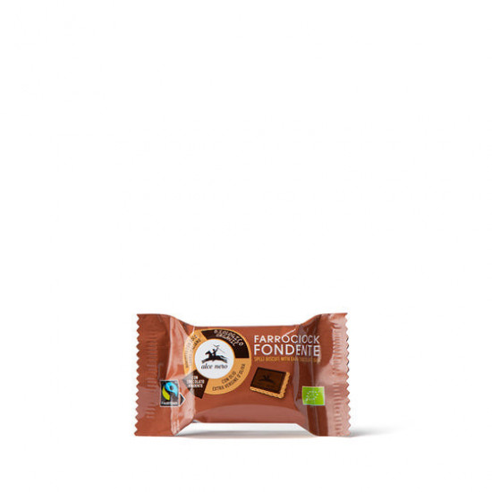 Печиво Fairtrade зі спельти вкрите чорним шоколадом. Органічне Alce Nero 28 г Печиво Fairtrade зі спельти вкрите чорним шоколадом. Органічне Alce Nero 28 г