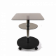 Стіл журнальний Commus Bravo Light400 Kv6 bronza-venge-chr50 Стіл журнальний Commus Bravo Light400 Kv6 bronza-venge-chr50