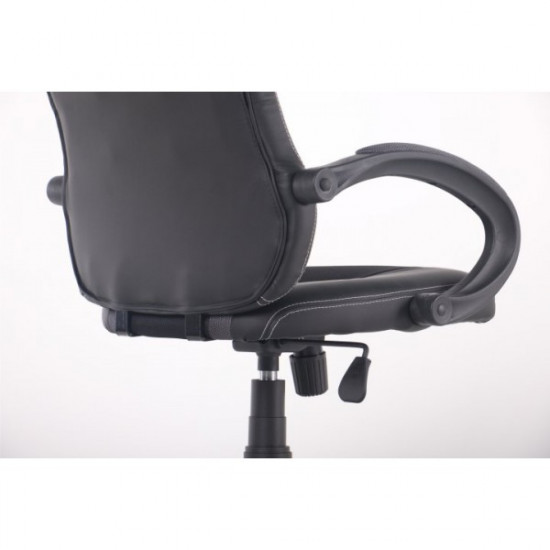 Gaming chair AMF Shift Gray/Black (Tilt mechanism Naples leatherette/mesh insert) (298231)