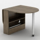 Folding table made of chipboard PVC edge Kuba AKM Tisa Furniture Wenge Folding table made of chipboard PVC edge Kuba AKM Tisa Furniture Wenge